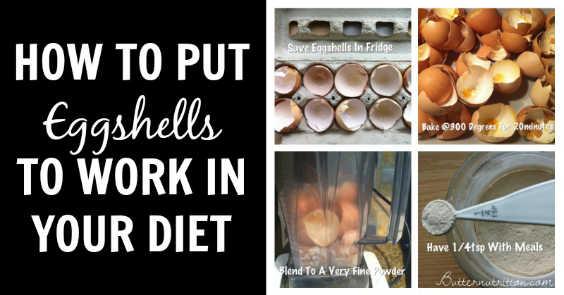 How to put eggshell calcium to work in your diet | Butter Nutrition