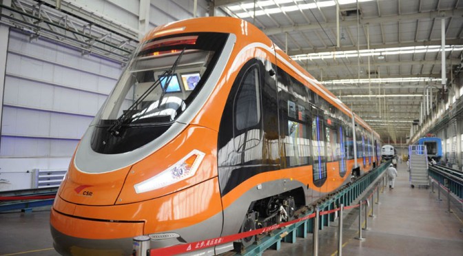 World’s First Hydrogen Powered Tram Developed in China