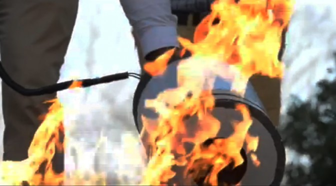 Sound Waves Can Put Out Fire