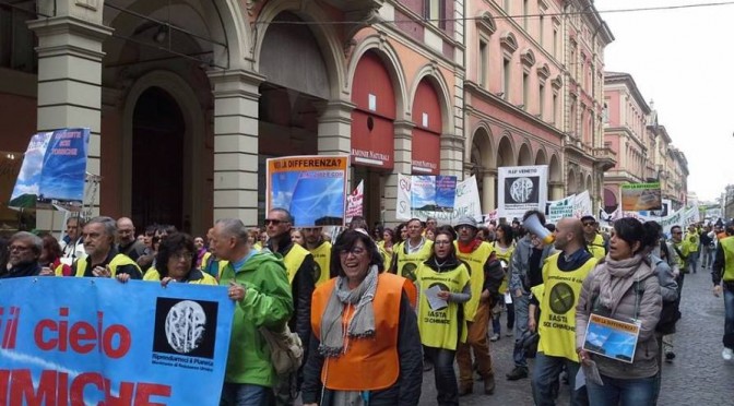 Italians Stage Impressive Anti-Geoengineering Protest