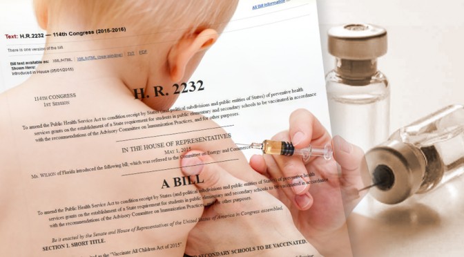 All Children Must Be Vaccinated by Law or Else…