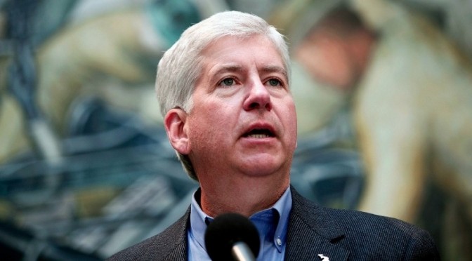 Michigan Gov. Snyder Must Be Removed for Flint City Lead Poisoning